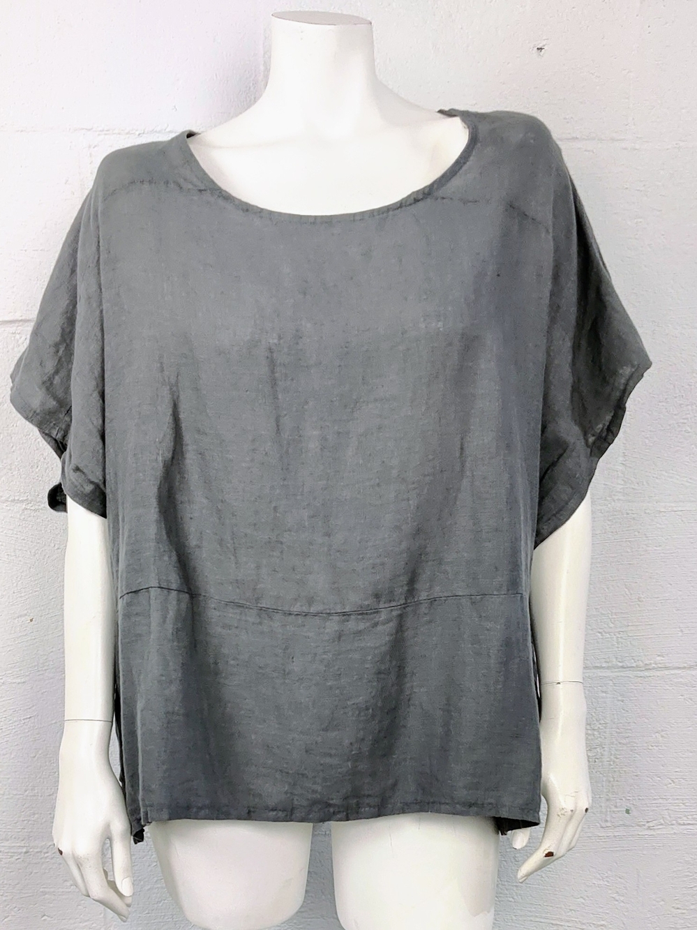 Savy Unstructured Linen Top